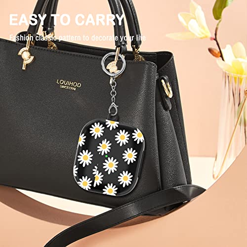 R-Fun Airpods 3Rd Generation Case Cover,Cute Flroal Clear Tpu Protective Case For Women Girls With Keychain Compatible With Apple Airpods 3 Charging Case,Daisy #TOP2