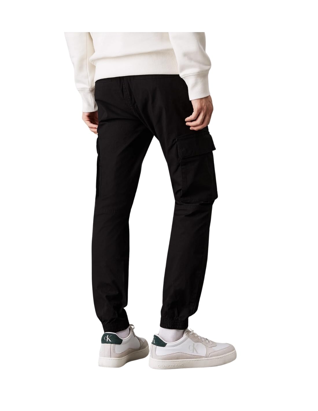 Calvin Klein Uomo Pantaloni Cargo Skinny Fit con Tasche