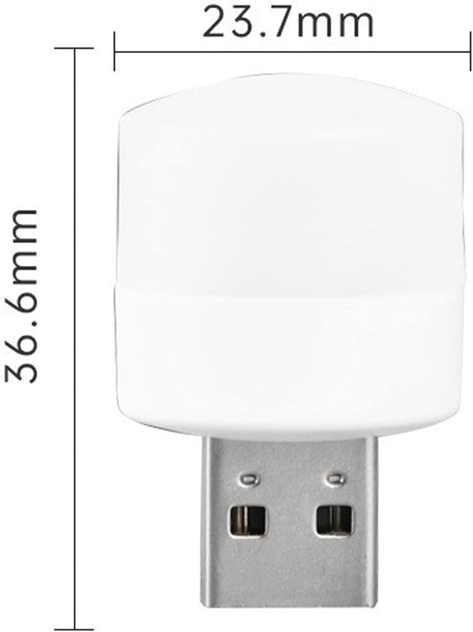 XTYPE USB Plug Lamp Small Night Light Computer Mobile Power Charge USB Book Lamps Eye Protection Reading Light Small Round Nightlights