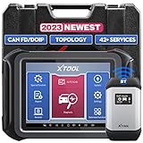 XTOOL D9 Automotive Diagnostic Scan Tool with 3 Years Updates($900 Value), 2023 Newest, CAN FD & DoI