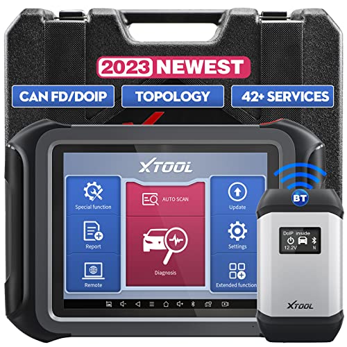 Xtool D9 Automotive Diagnostic Scan Tool With 3 Years Updates($900 Value), 2023 Newest, Can Fd & Doip, Topology Mapping, 42+ Services, Ecu Coding, Bi-Directional Control, All Systems Diagnostics #TOP7