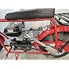 Upgrade Exhaust with Muffler For Coleman Powersports CT200U BT200X,For Predator 212cc 196cc/6.5HP Go Kart and Gas Mini Bike Silver