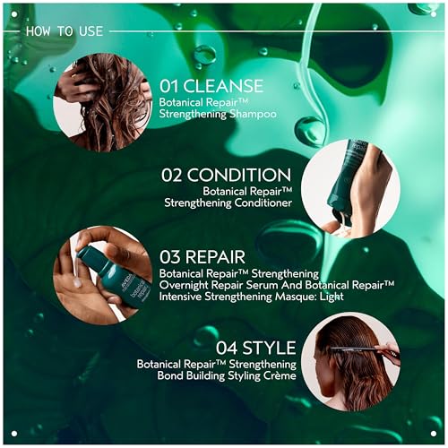 Aveda Botanical Repair Intensive Strengthening Masque Light | Bond-Building Hair Mask for Stronger Hair | Deep Conditioner | Detangles, Softens Fine to Medium Hair | 98% Naturally Derived*, 150ml