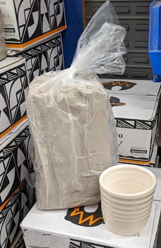 Low-fire Smooth White Clay (25, Pounds)