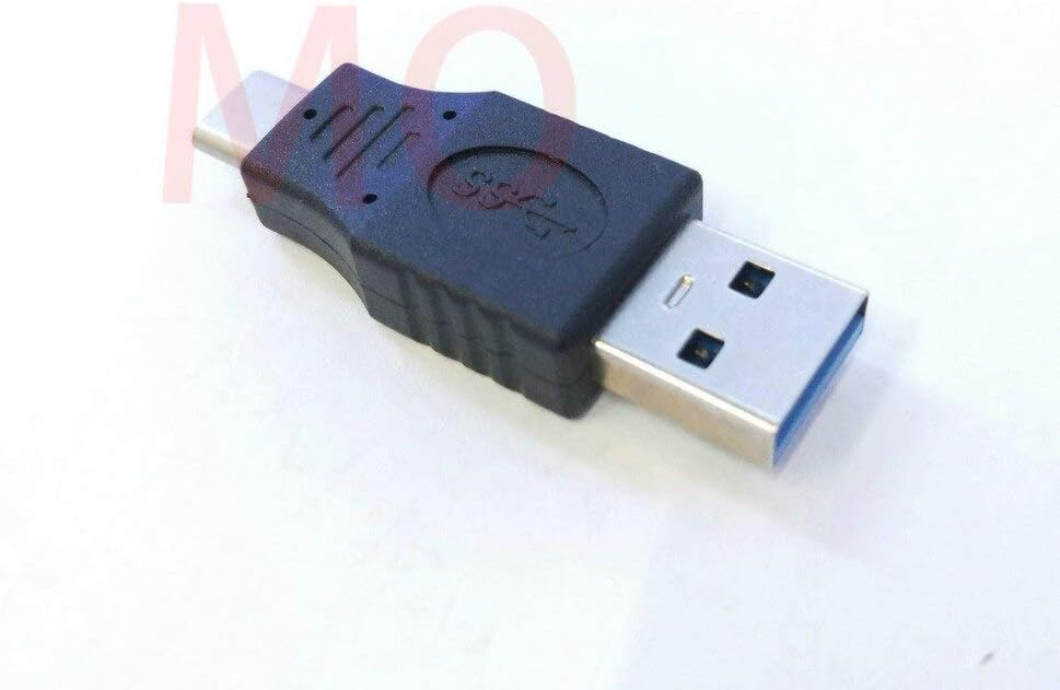 Davitu Electrical Equipments Supplies - 100 pcs Black Type-C male to USB 3.0 USB Adapter