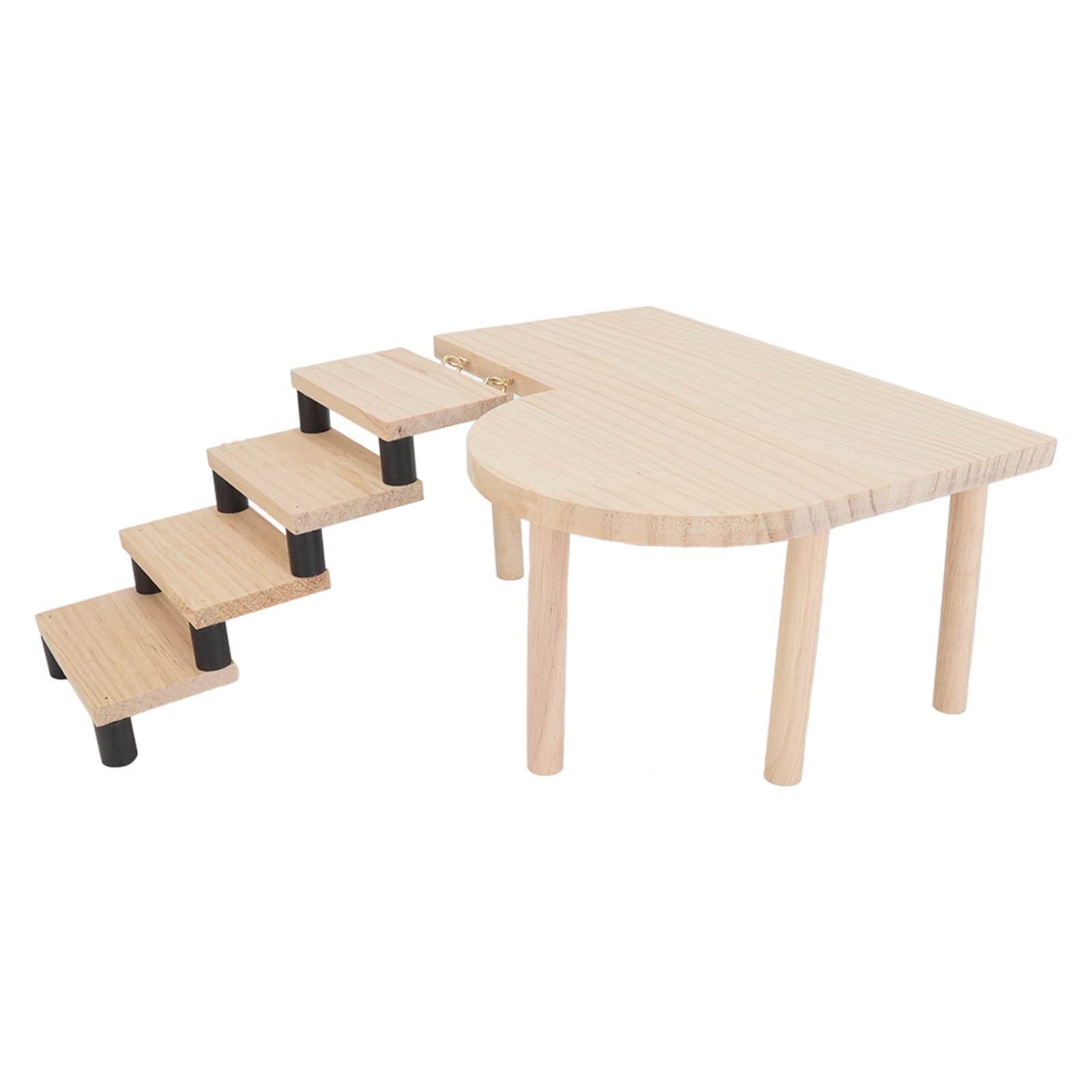 Plate-Forme en Bois pour Hamster - Structure Durable et Saine pour Cage