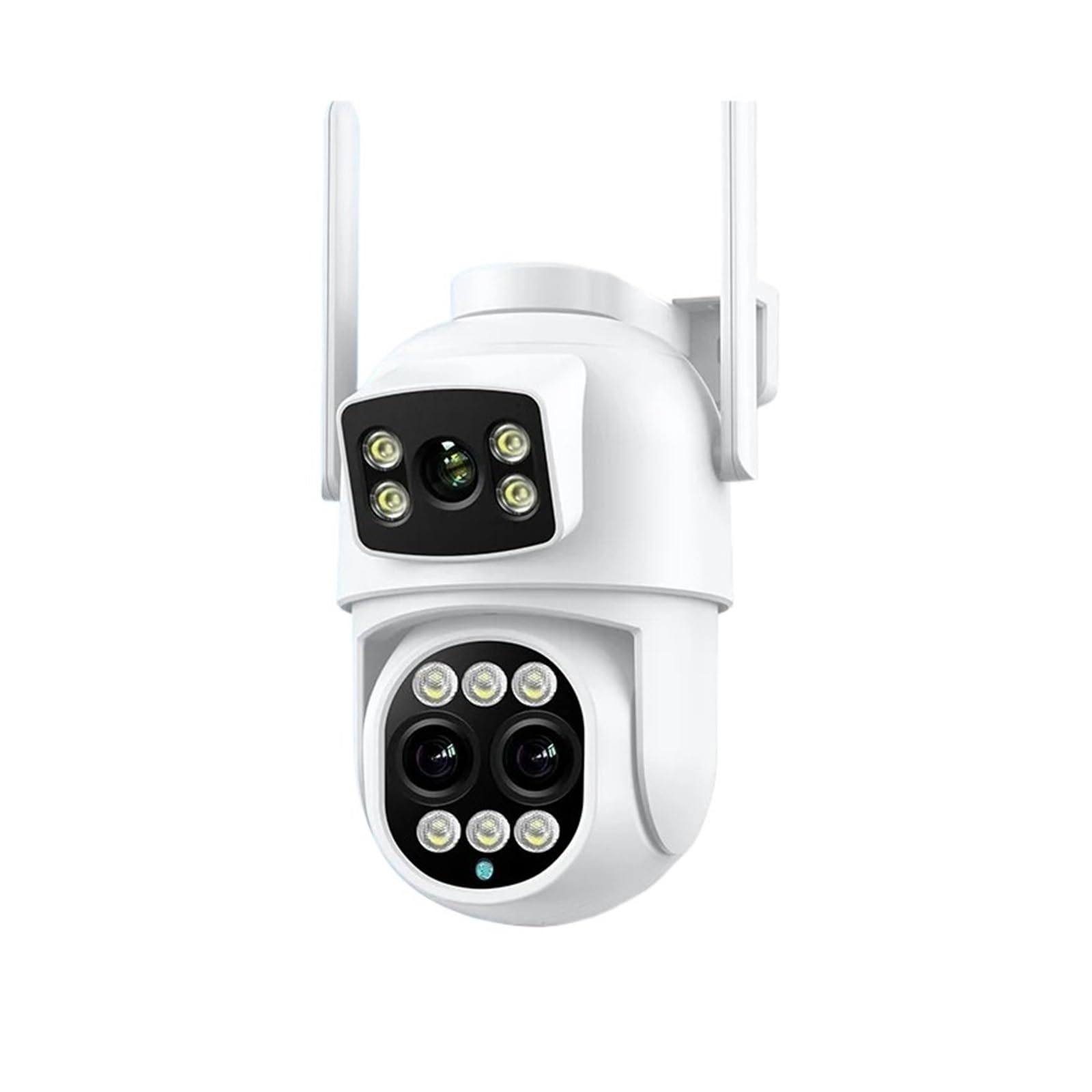 12MP 6K WiFi-Kamera PTZ 8X Optischer Zoom DREI Objektive Dual-Screens Videoüberwachung 8MP Dual-Objektiv-Sicherheits-IP-Kamera(12MP 64G SD Card)