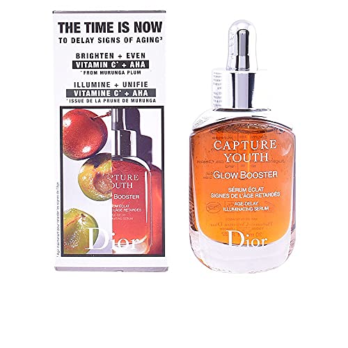Christian Dior Capture Youth Glow Booster Age-Delay Illuminating Siero Viso Illuminante, 30 ml