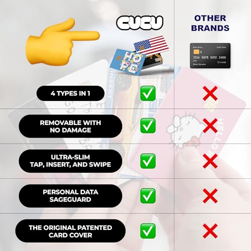 XX Black Credit Card Skin Debit Card Stickers for Key, Debit, Credit, Bank Card 4PCS Card Skin for Adults3