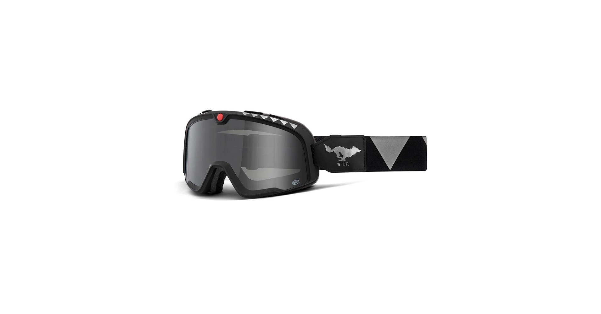 100% Barstow Goggles ホワイト/グレー 100% Barstow Goggles Motorcycle Enduro Snow ATV Moto