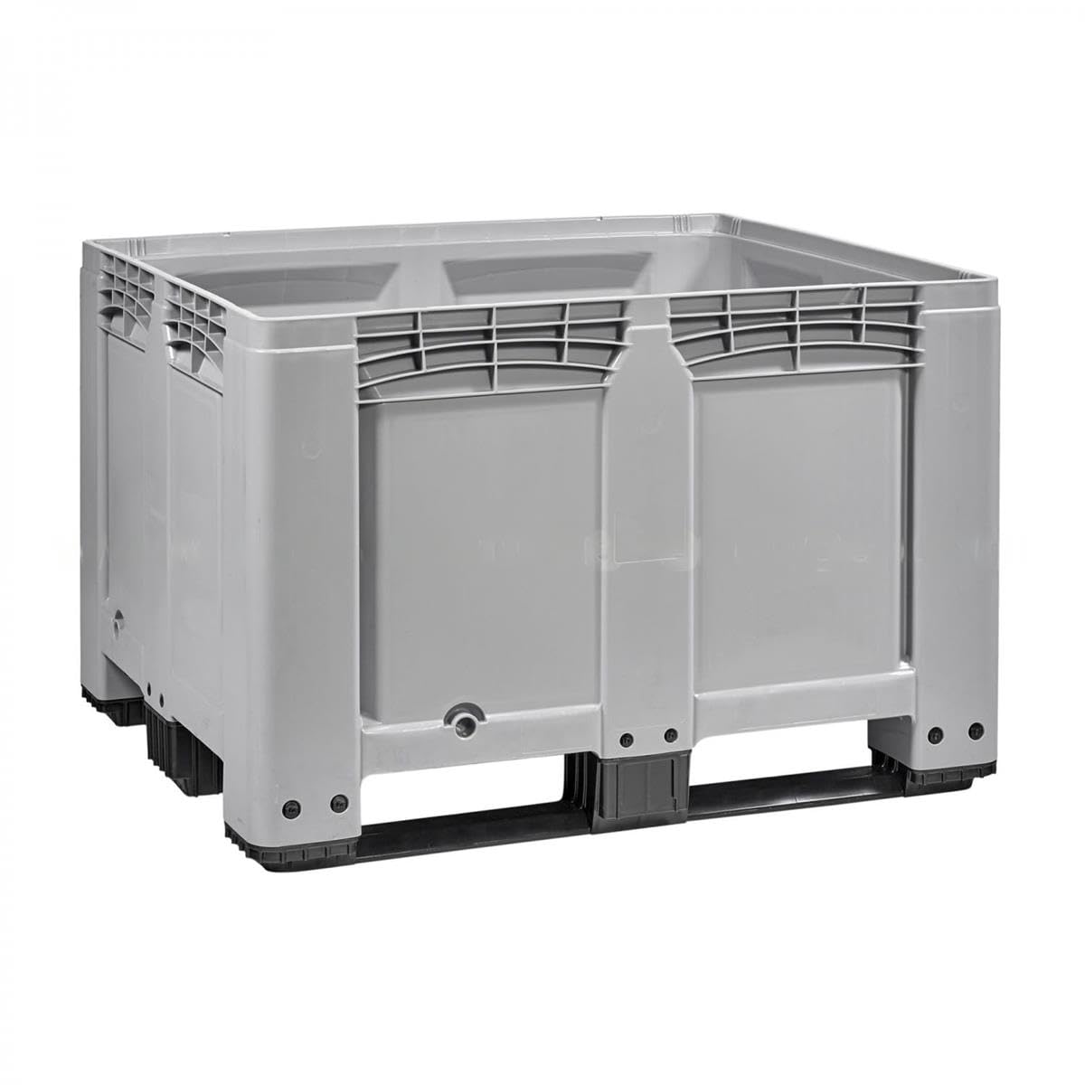 SSI Contenedor Industrial Big Box con 3 Patines 760(h)*1000 * 1200 mm.