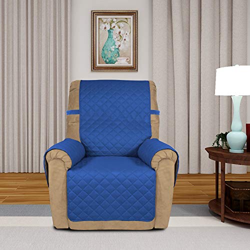 image for PureFit Reversible Quilted Sofa Cover, Water Resistant Slipcover Furni