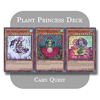 Buy Yu-Gi-Oh! - Complete Plant Princess Deck at Ubuy Chile