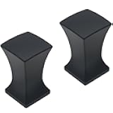 FDXGYH 2 Pcs Finial Caps Knob Lamp Shade Decorations Finials for Lamp Shade Black Harp Lamp Finial Knob with 1/4-28