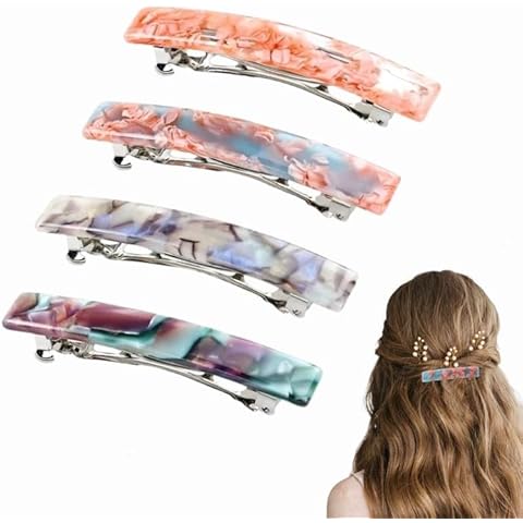 4 PCS Retro French Hair Barrettes Set Cover