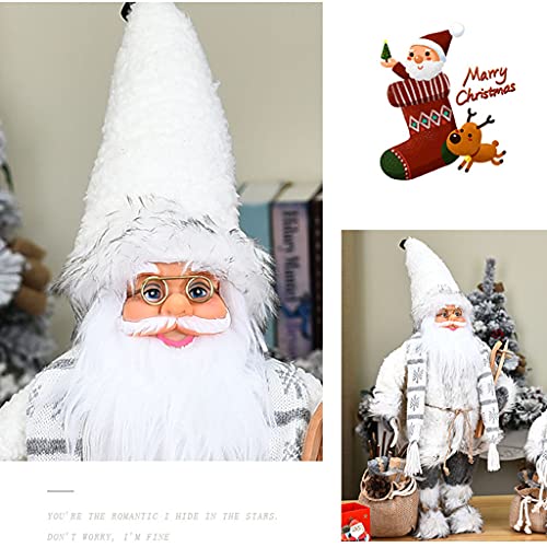 Figurines Père Noël debout pour décorations de table de fête - 4
