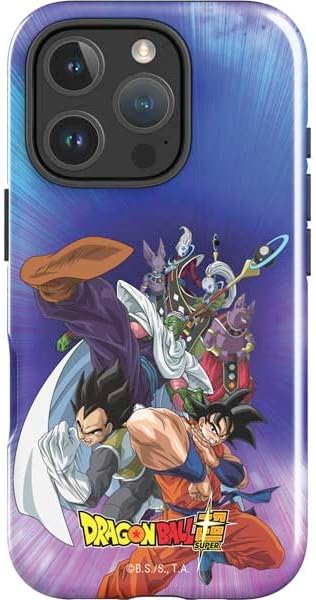 Skinit Impact Phone Case Compatible with iPhone 16 Pro - Officially Licensed Dragon Ball Super Goku Ultra Instinct Design