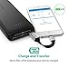 iPhone Flash Drive, RAVPower 64GB 2 in 1 Photo Stick with MFi Charger Cable,Touch ID Encryption,External Storage with iPhone and iPad
