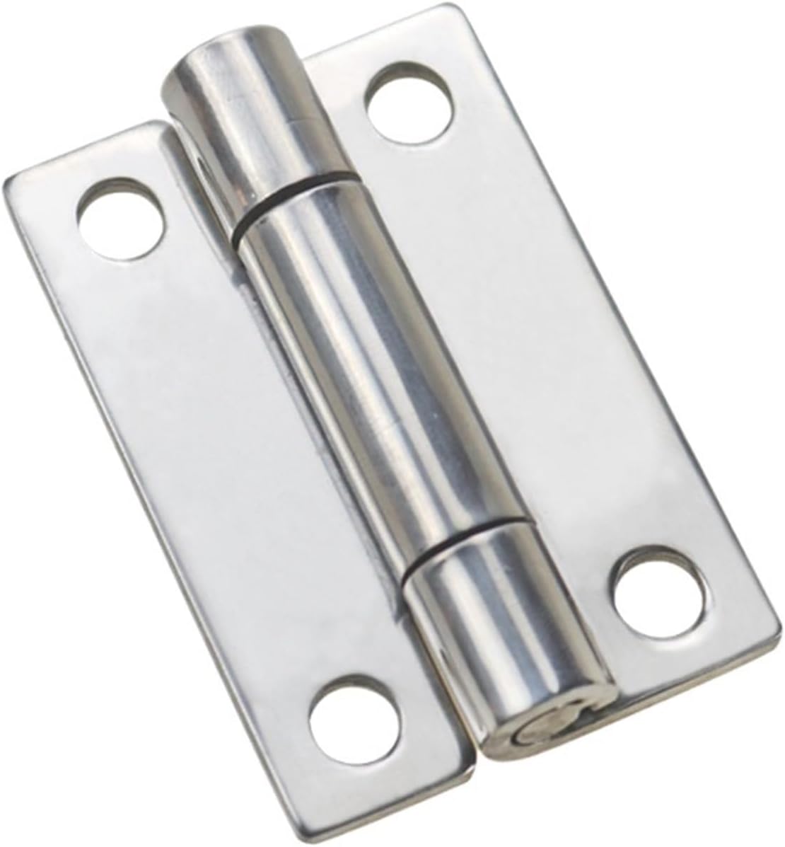 304 Stainless Steel Industrial 2.5 Inch 60 * 40mm Square Four-Corner Narrow Edge Hinge 1Pcs