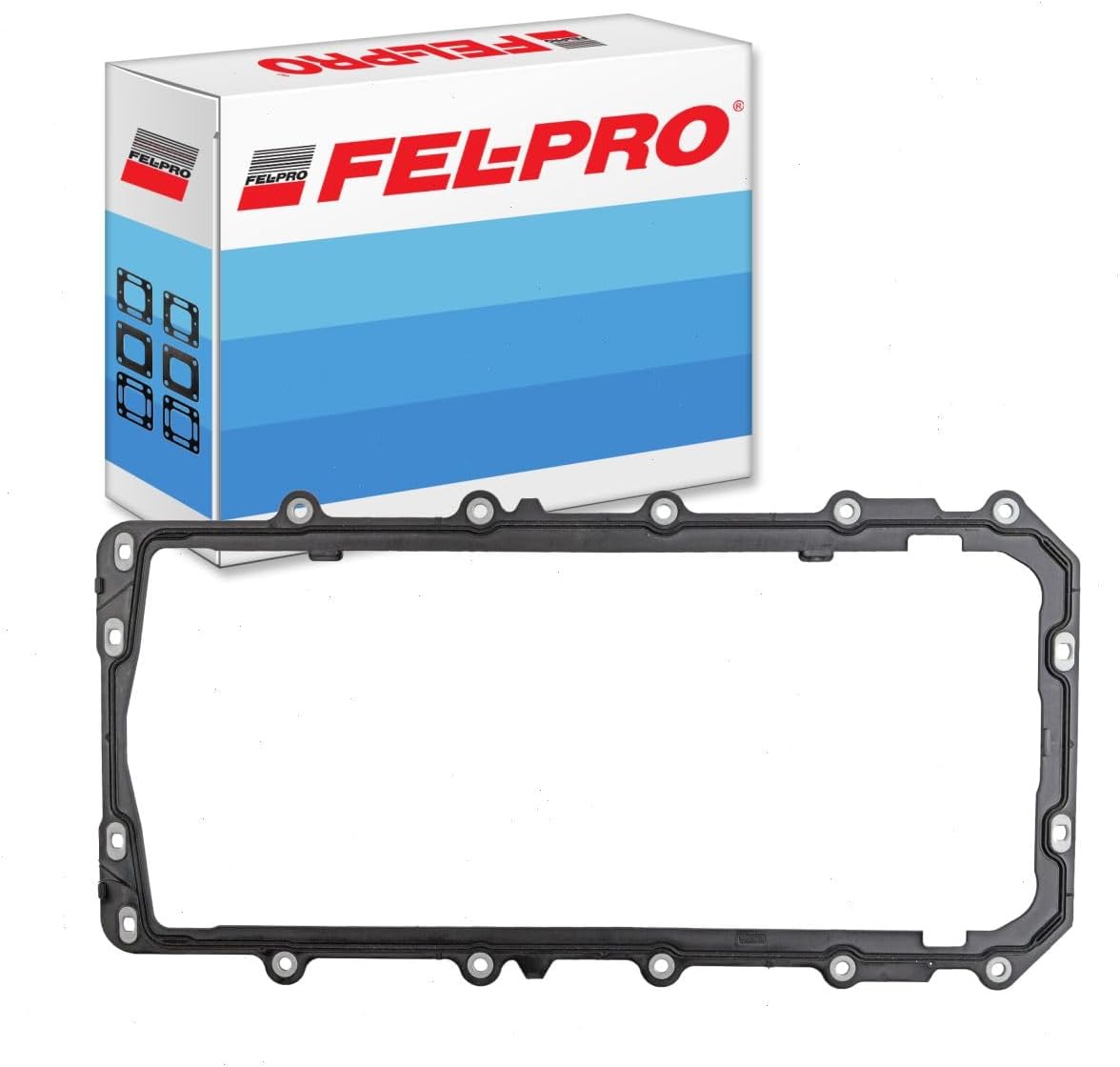 Oil Pan Gasket Set compatible with Ford F-150 5.0L V8 2011-2017