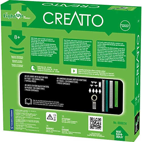 Thames & Kosmos - Dino Planet - Creatto - Versatile Building System - 3D Light Up Model for Kids, Ages 8+ - 888024 - Image 2