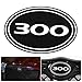 AJP Distributors For Chrysler 300 300C Front Grille Grill Logo Emblem Gel Sticker Replacement