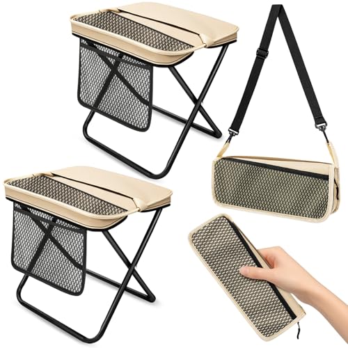 OrbitShell Portable Folding Stools 2-Pack