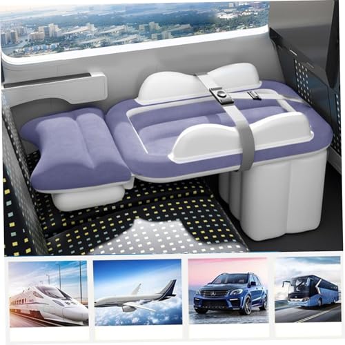 Lit de voyage portable et confortable avec structure gonflable et finitions douces - 4