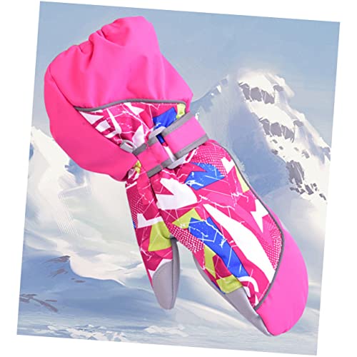 SHERCHPRY Luvas De Snowboard De Inverno Luvas De Snowboard Esportes Luvas Quentes Luvas De Esqui Luv