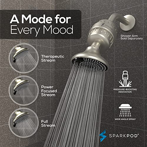 Filtre douche haute pression SparkPod pour éliminer chlore et métaux