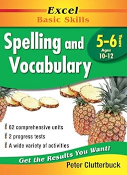 Paperback English Support Books: Spelling and Vocabulary: Years 5 & 6 Book