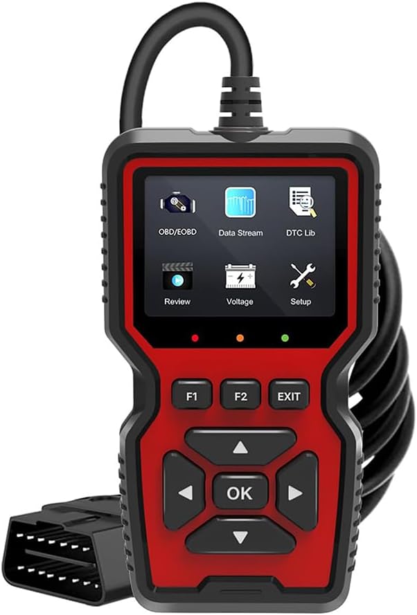 OBD2 Scanner for Toyota Innova 2004-2022 2023+, Check Engine Code Reader with Mode 6, Mode 8 & I/M Readiness Car Engine Light Diagnostic Scan Tool