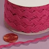 Hot Pink Ric Rac Trim, 5mm X 22Yd