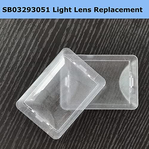 Felhood 2 Pack Sb03293051 Light Lens Cover Replacement For Broan Vent Hood Pm390, Pme300, Ap5610530, B03293051, 1515107 #TOP1