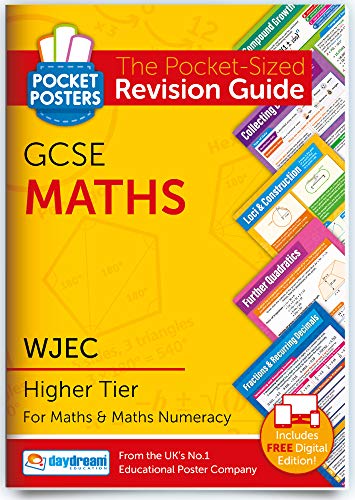 Daydream Education WJEC GCSE Maths (Higher), The Pocket-Sized Maths Revision Guide, FREE Digital Edition for Computers, Phones and Tablets! - for 2026-2027 exams