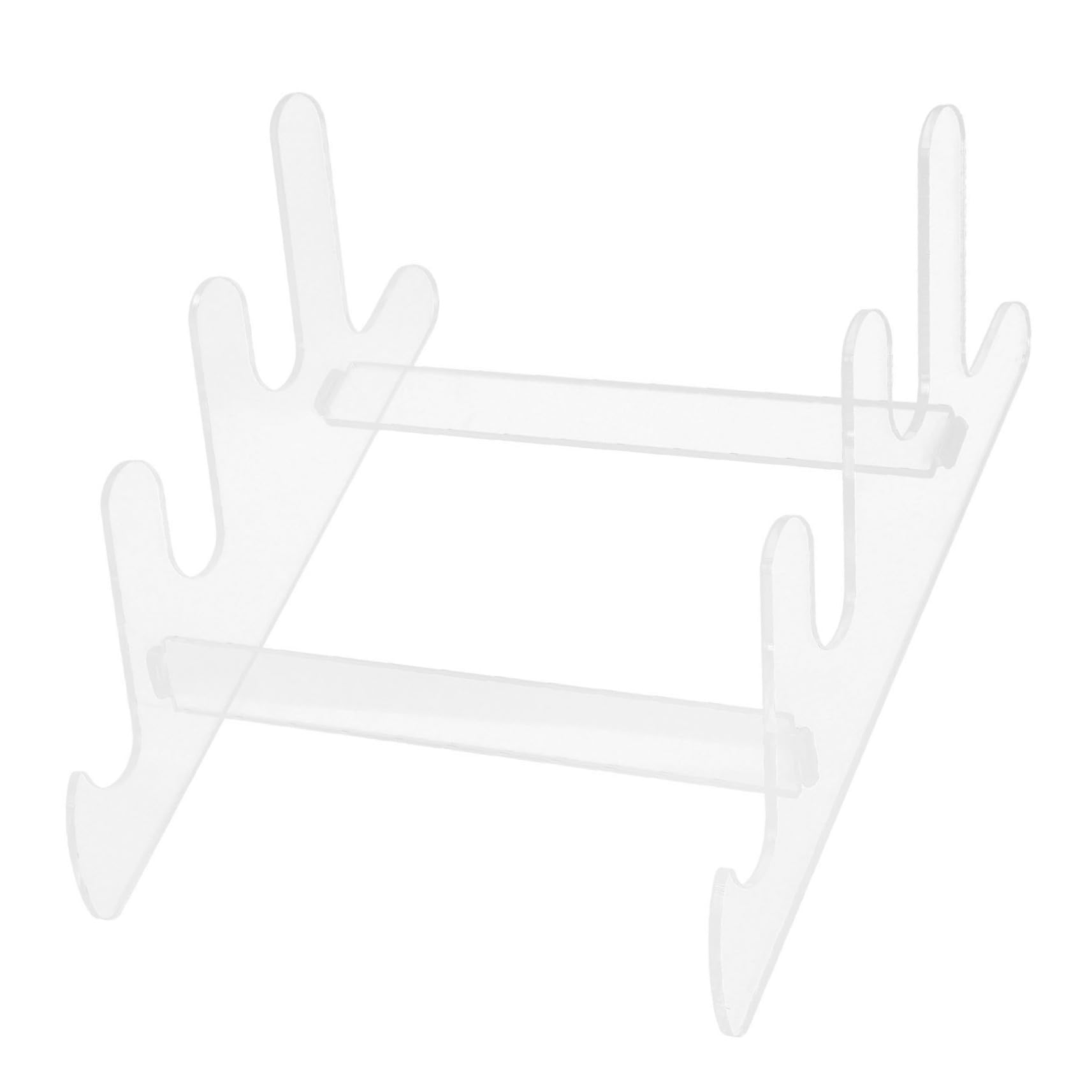 VILLCASE Digital Keyboard Stand Acrylic Keyboard Storage Rack Aesthetic Desk Accessory for Offices