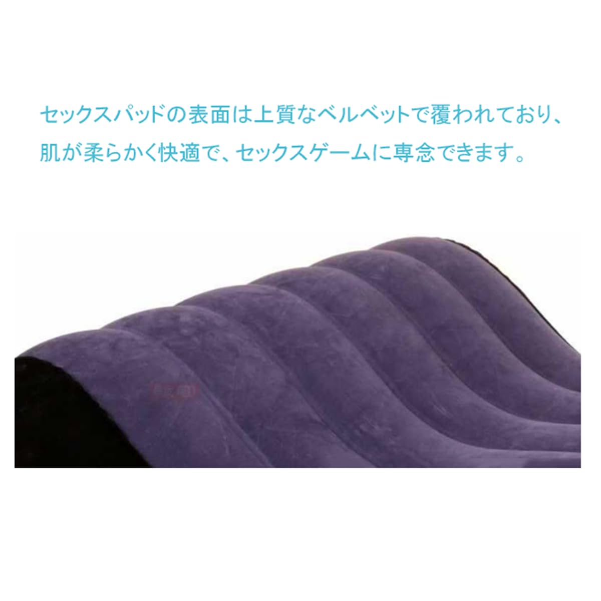 Almohada de posición de Juguetes sexuales, Almohada Triangular Inflable para Sexo, Muebles Divertidos con rampa Sexual, Almohadilla de Amor Plegable, para Mujeres, Hombres y Parejas,B