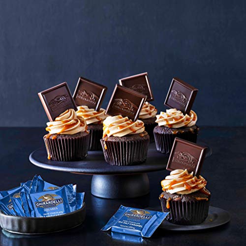 Ghirardelli Dark Chocolate Sea Salt Caramel Squares - Image 6