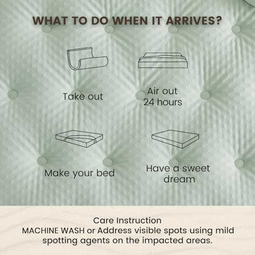 Quietsea Reversible Queen Mattress Topper thumbnail 8