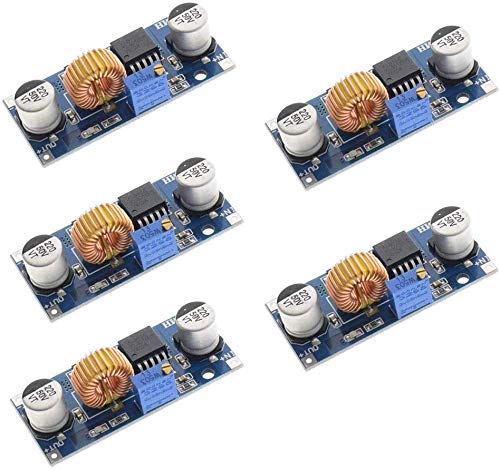 DollaTek 5 szt. XL4015 5A DC-DC Step Down regulowany moduł zasilacza konwerter Buck