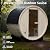 amocane Outdoor Barrel Steam Sauna 2 Person, Canadian Spruce Wooden Saunas Room for Home, Traditional Backyard Spa with 4.5KW Toule Heater, Rocks, Bucket, Waterproof System (70.87”x 47.24”x 70.87”)