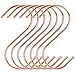 Produktbild SONGMICS S-Haken, S-förmige Haken, stabile Metallhaken, 20 Stück, Garderobenhaken, multifunktional, für Küche, Hobbykeller, Garage, Werkstatt, Badezimmer, Garten, roségold CRI62R