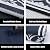 HUGEAR Outdoor Rug Mats, Large Waterproof Area Rug, Reversible Portable Outdoor Plastic Straw Carpet for RV Deck Camping Front Door Indoor Outside Porch Picnic (5x8ft Lantern Navy Blue&White)