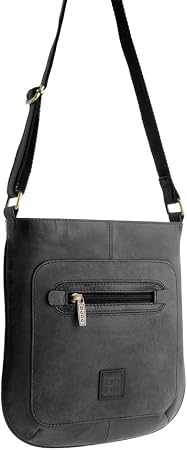 Borsello uomo firmato Renato Balestra pelle nero marrone vintage traco –  Gyoiamea