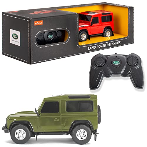 Image of Remote Control Land Rover Defender 1:24sc Model 27.145MHz - Assorted Colours