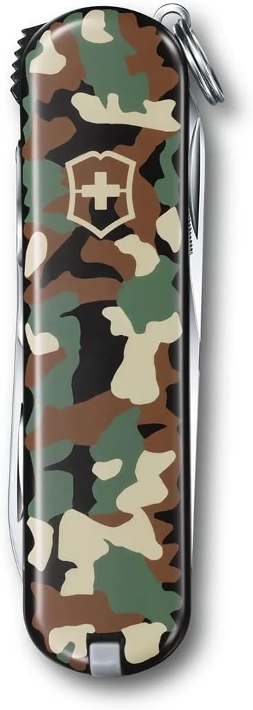Victorinox Nailclip 580, Swiss Made, 8 Functions, Nail File, Nail Clipper, Blade, Scissors, Camouflage, estándar - Image 4