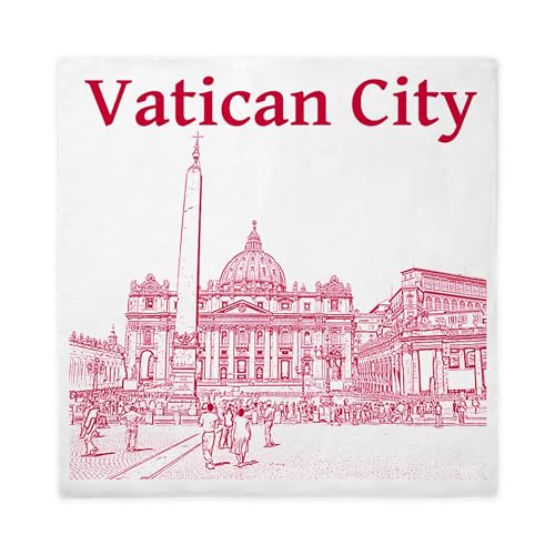 CafePress Vaticancity12X12Saintpeterssquare1R Queen Duvet Cover, Printed Comforter Cover, Unique Bedding