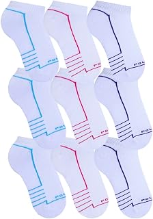 Kit Meia Feminina 9 Pares Invisível Soquete Algodão REF 4320