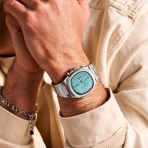 Image of Carlton London Men Stainless Steel Analog Watch | Black Waterproof Watches for Men Boys Male | Fashionable Trendy Quartz Movement Wrist Watch