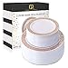 120 Pieces Rose Gold Stunning Lace Design Plastic Plates | Class Up Any Wedding, Birthday or Event With Our Rose Gold Disposable Plates | BPA Free Rose Gold Party Plates| Rose Gold Plates